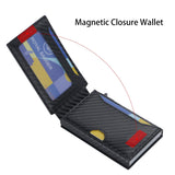 Royal Bagger Carbon Fiber Men's Wallet, Quick Card Access, RFID Blocking, 12 - Card Capacity with ID Window & Magnetic Closure 3246