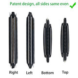 Royal Bagger RFID Ultra-thin Genuine Leather Card Holder for Men Small Card Holder Simple Coin Clip 3230