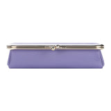 Royal Bagger Genuine Leather RFID Blocking Fashion Glasses Case, Pencil Bag with Kiss Lock, Organizer for Rings, Necklaces & Earrings for Women 4135