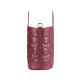 Royal Bagger Quilted Handbag for Women – Versatile Crossbody & Shoulder Tote, Genuine Cowhide Leather Drawstring Purse 3280