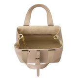 Royal Bagger Women Genuine Cow Leather Bucket Bag Elegant Crossbody Shoulder Purse Basket Handbag 3262