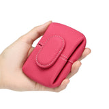 Royal Bagger RFID Mini Genuine Cow Leather Coin Purse for Women - Small Wallet Pouch for Keys, Earphones & Essentials 5603