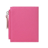 Royal Bagger RFID Blocking Genuine Leather Short Wallet for Women - Slim Bifold Coin Purse, Fashionable & Simple Design 3201