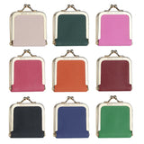 Royal Bagger Genuine Leather Mini Jewelry Box, Ring & Necklace Storage, Slim Coin Purse with Kiss Lock for Women 3120