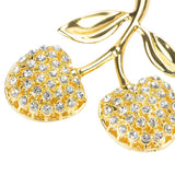 Royal Bagger Cute Cherry Keychain - Fashion Casual Metal Cherry Charm, Key Ring for Backpacks, Purses, and Gifts 001