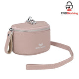 Royal Bagger Cute Mini Coin Purse for Women - RFID Blocking, Genuine Leather Change Pouch Fashion Simple Storage Bag 2900