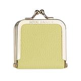 Royal Bagger Genuine Leather Mini Jewelry Box, Ring & Necklace Storage, Slim Coin Purse with Kiss Lock for Women 3120