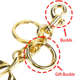 Royal Bagger Cute Cherry Keychain - Fashion Casual Metal Cherry Charm, Key Ring for Backpacks, Purses, and Gifts 001