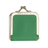 Royal Bagger Genuine Leather Mini Jewelry Box, Ring & Necklace Storage, Slim Coin Purse with Kiss Lock for Women 3120