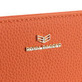 Royal Bagger Genuine Leather RFID Blocking Passport Wallets, Casual Style Credit Card Holder for Women, Travel Wallet Purse 3090