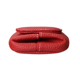 Royal Bagger Mini Lychee Pattern Coin Purse, Solid Color Buckle Key Earphone Storage Bag, Casual Change Pouch for Daily Use 1603