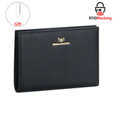 Royal Bagger RFID Genuine Leather Passport Wallets for Women, Travel Wallet with Card Slots, SIM Card Storage and Tool 4090