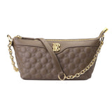Royal Bagger Classic Quilted Chain Shoulder Bag for Women, Genuine Soft Cow Leather Underarm Purse, Fashion Handbag 3263