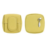 Royal Bagger Mini Lychee Pattern Coin Purse, Solid Color Buckle Key Earphone Storage Bag, Casual Change Pouch for Daily Use 1603