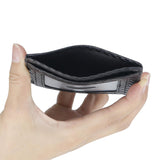 Royal Bagger RFID Ultra-thin Genuine Leather Card Holder for Men Small Card Holder Simple Coin Clip 3230