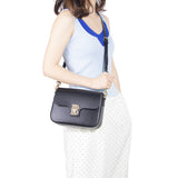 Royal Bagger Crossbody Box Bag for Women, Genuine Cowhide Leather, Elegant Small Shoulder Purse, Compact Daily Handbag 3245