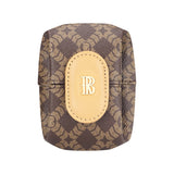 Royal Bagger RFID Mini Coin Purse for Women – Signature Coated Canvas & Vegetable-Tanned Cowhide Leather, Small Wallet Pouch for Keys, Earphones & Essentials 7603