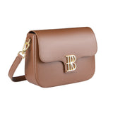 Royal Bagger Crossbody Box Bag for Women, Genuine Cowhide Leather, Elegant Small Shoulder Purse, Compact Daily Handbag 3245