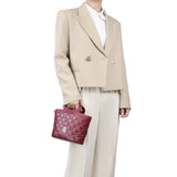 Royal Bagger Quilted Handbag for Women – Versatile Crossbody & Shoulder Tote, Genuine Cowhide Leather Drawstring Purse 3280