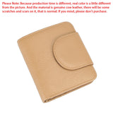 Royal Bagger Short Wallets for Women Genuine Cow Leather Coin Purse Card Holder European American Fashion Zipper Wallet 1560