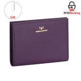 Royal Bagger RFID Genuine Leather Passport Wallets for Women, Travel Wallet with Card Slots, SIM Card Storage and Tool 4090