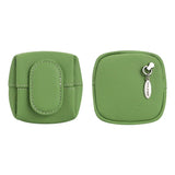 Royal Bagger Mini Lychee Pattern Coin Purse, Solid Color Buckle Key Earphone Storage Bag, Casual Change Pouch for Daily Use 1603