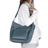 Royal Bagger Crossbody Shoulder Bags for Women, Genuine Leather Satchel Purses, Large Capacity Casual Handbag 1808