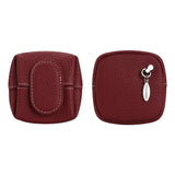 Royal Bagger Mini Lychee Pattern Coin Purse, Solid Color Buckle Key Earphone Storage Bag, Casual Change Pouch for Daily Use 1603