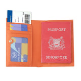 Royal Bagger Genuine Leather RFID Blocking Passport Wallets, Casual Style Credit Card Holder for Women, Travel Wallet Purse 3090