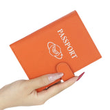 Royal Bagger RFID Genuine Leather Passport Wallet for Women, Casual Travel Wallets and Card Holder with SIM Card Pin Tool 3220