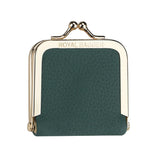 Royal Bagger Genuine Leather Mini Jewelry Box, Ring & Necklace Storage, Slim Coin Purse with Kiss Lock for Women 3120