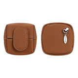 Royal Bagger Mini Lychee Pattern Coin Purse, Solid Color Buckle Key Earphone Storage Bag, Casual Change Pouch for Daily Use 1603