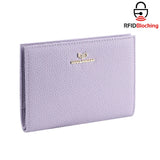 Royal Bagger Genuine Leather RFID Blocking Passport Wallets, Casual Style Credit Card Holder for Women, Travel Wallet Purse 3090