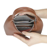 Royal Bagger Genuine Leather Small Handbags for Women Fashion Casual Chain Shoulder Crossbody Bag 2600