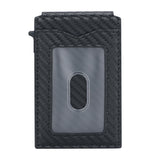 Royal Bagger Carbon Fiber Men's Wallet, Quick Card Access, RFID Blocking, 12 - Card Capacity with ID Window & Magnetic Closure 3246