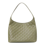 Royal Bagger Genuine Cow Leather Quilted Tote Bag for Women, Large Capacity Handbag, Fashion Shoulder Underarm Purse 3269