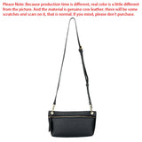 Royal Bagger Shoulder Crossbody Bags for Women Genuine Cow Leather Fashion Small Square Bag Casual Ladies Handbag 1564